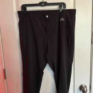 BLACK ADDIAS GOLF PANTS